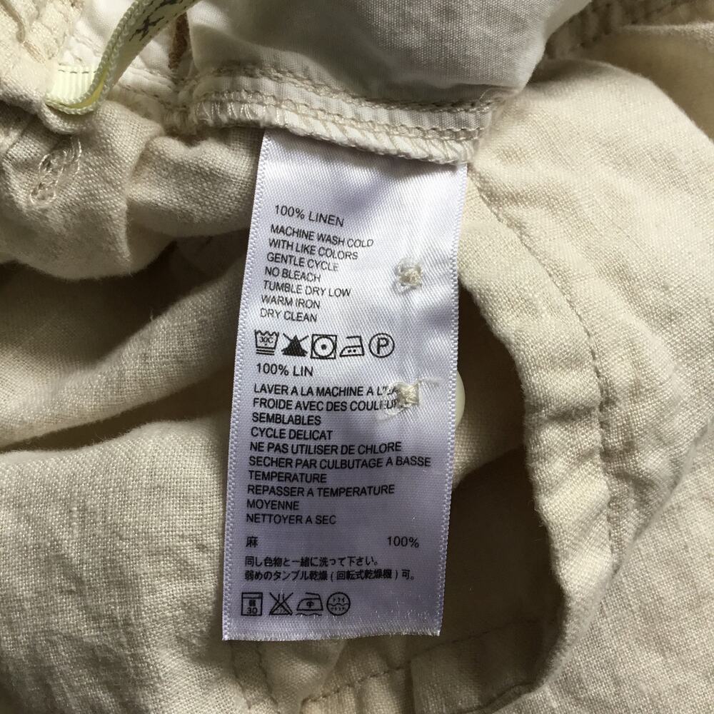 Tommy Bahama Linen Relax Beach Pants Gauzy Lightweight Slim Fit Mens XL Beige - Picture 5 of 7